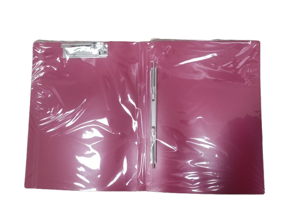 Segtuvas A4 18mm plastikinis su metaline spiraline įsegėle+viršutinis prispaudėjas WORPSON