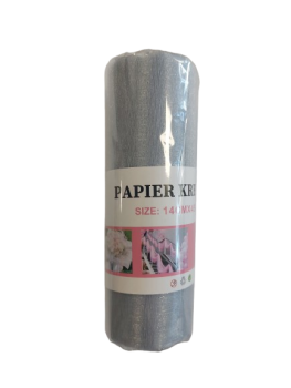 Organza blizgi pilkos sp.14x457cm