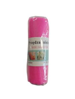 Organza blizgi rožinės sp.14x457cm