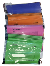 Kartotekinis vokas A4 įvairių sp 12vnt