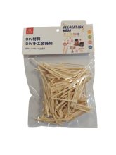 Mediniai pagaliukai 43mm