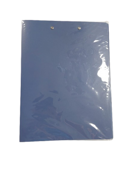 Segtuvas dokumentams A4 18mm su dviem prispaudėjais mėlynos spalvos