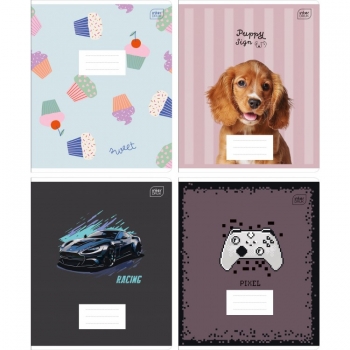 Sąsiuvinis 12l. linija, MIX INTERDRUK