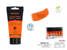 Akriliniai dažai MOTARRO 75ml oranžinė sp