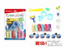 Plastilinas 6sp + formelės + volelis MOTARRO