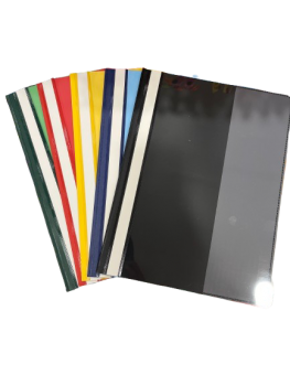 Segtuvėlis A4 plastikinis su skaidriu viršeliu įvairių spalvų LW320 HUAJIE