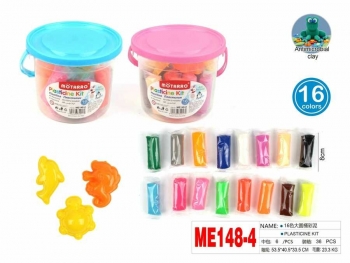 Plastilinas 16sp + formelės kibirėlyje MOTARRO