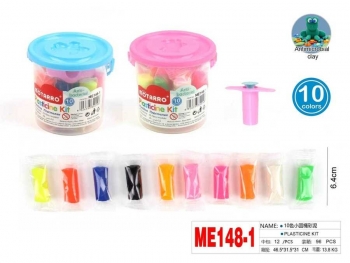Plastilinas 10sp + formelės kibirėlyje MOTARRO