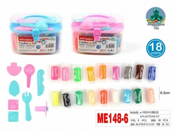 Plastilinas 18sp + formelės dėžutėje MOTARRO