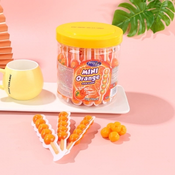 Žėlė apelsino skonio ant pagaliuko 5gr