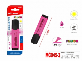Teksto žymeklis 1-5mm rožinės sp MOTARRO