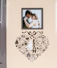 Albumas FANDY 22,8x28cm, 60 magnet. lapų, spiralinio įrišimo