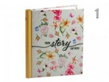 Albumas GED DRS20 FLOVER STORY 22,5x28 40 magnet psl spiralinio rišimo max 10x15 160