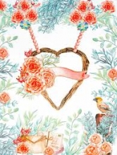 Albumas FANDY 22,8x28 cm. 60 magnet. pusl. spiralinio rišimo