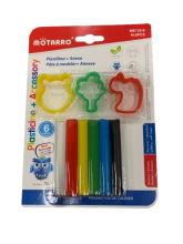 Plastilinas 6sp + formelės MOTARRO