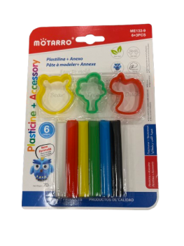 Plastilinas 6sp + formelės MOTARRO