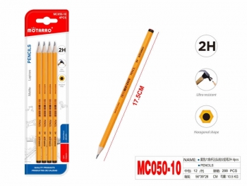 Paprastas pieštukas 2H 4vnt MOTARRO