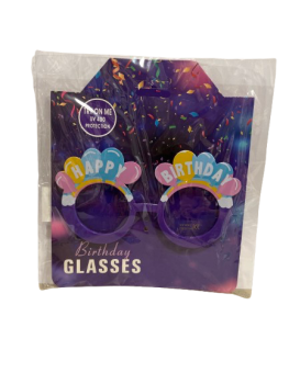 Akiniai gimtadieniui įv,spalvų