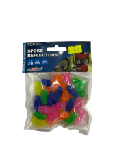 Atšvaitas dviračiui 36 vnt įv.spalvų