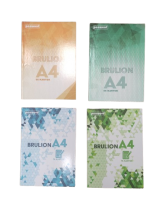 Kontorinė knyga A4, 96 lapų langeliais kietu viršeliu