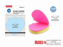 Lipnūs lapeliai užrašams BRAŠKĖ 70x70mm 5sp x 20l MOTARRO