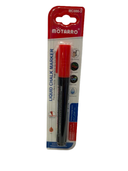 Kreidinis žymeklis 2-5mm raudonos sp MOTARRO