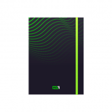 Aplankas A4/30mm su gumele OPTIMUM žalias 3D MAX