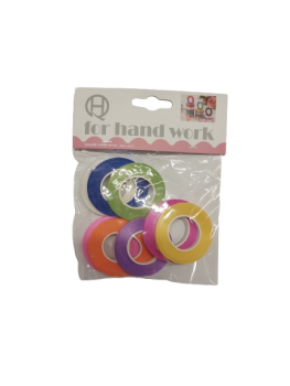 Juostelė popierinė 4,5mm 8spalvos