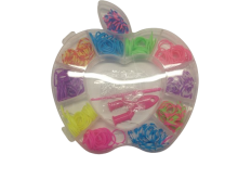 Rinkinys gumyčių pynimui Obuolys