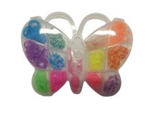 Rinkinys gumyčių,pynimui įv.spalvų