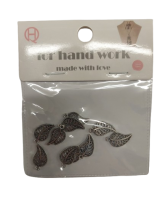 Pakabukas Lapelis sidabro sp.19mm10vnt