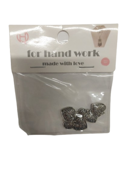 Pakabukas Širdelė sidabro sp.16mm6vnt