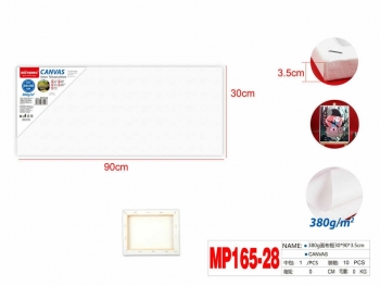 Drobė ant porėmio 30x90x3,5cm medvilnė 380g MOTARRO