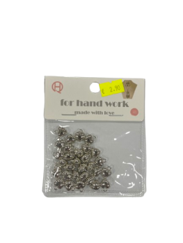 Širdutė pakabukui sidabro,aukso sp.11mm 30vnt