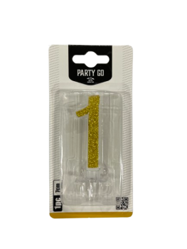 Žvakė tortui skaičius 