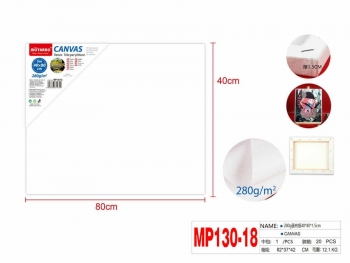 Drobė ant porėmio 40x80cm medvilnė 280g MOTARRO