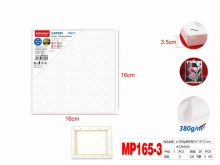 Drobė ant porėmio 16x16x3,5cm medvilnė 380g MOTARRO