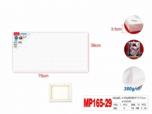 Drobė ant porėmio 38x75x3,5cm medvilnė 380g MOTARRO