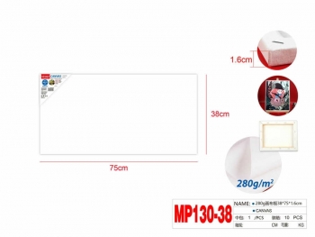 Drobė ant porėmio 38x75cm medvilnė 280g MOTARRO