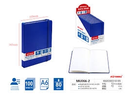 Užrašų knygutė MOTARRO 145x105mm 100l. linija