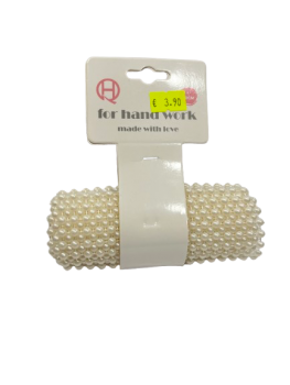 Juosta karoliukų baltos sp.11x60cm