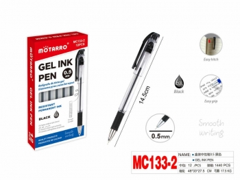 Tušinukas gelinis MOTARRO 0,5mm juodos sp