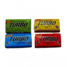 Kramtomoji guma TURBO 4.5g.