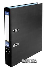 Segtuvas 50mm A4 EconoMix juodos spalvos