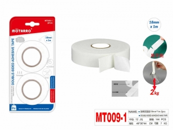 Dvipusė lipni juosta 18mm x 1m  2vnt MOTARRO