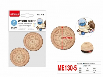 Medinė medžio skiltelė 5mm x 70mm 2vnt MOTARRO
