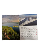 Kalendorius 2026 verčiamas A4