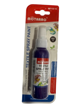 Purškiami dažai audiniams 60ml violetinės sp MOTARRO
