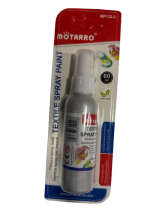 Purškiami dažai audiniams 60ml sidabro sp MOTARRO