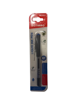 Tušinukas rašalinis MOTARRO 0,7mm mėlynos spalvos